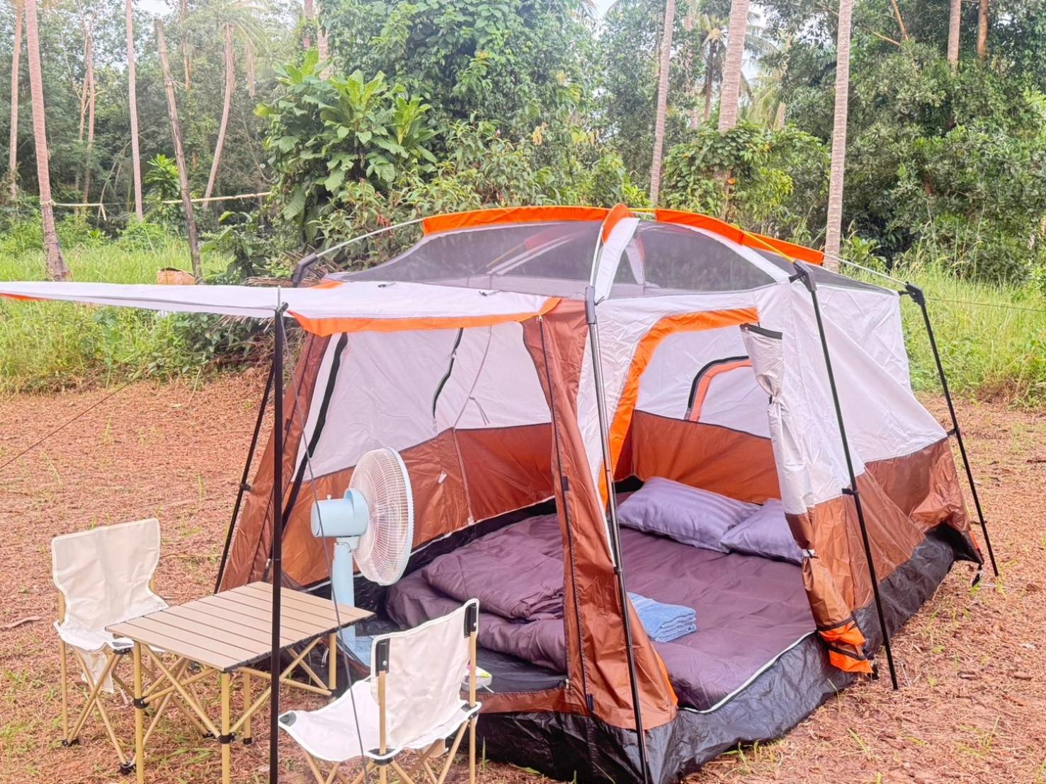 Tent Room At Tapao Beach Ko Kut Buitenkant foto