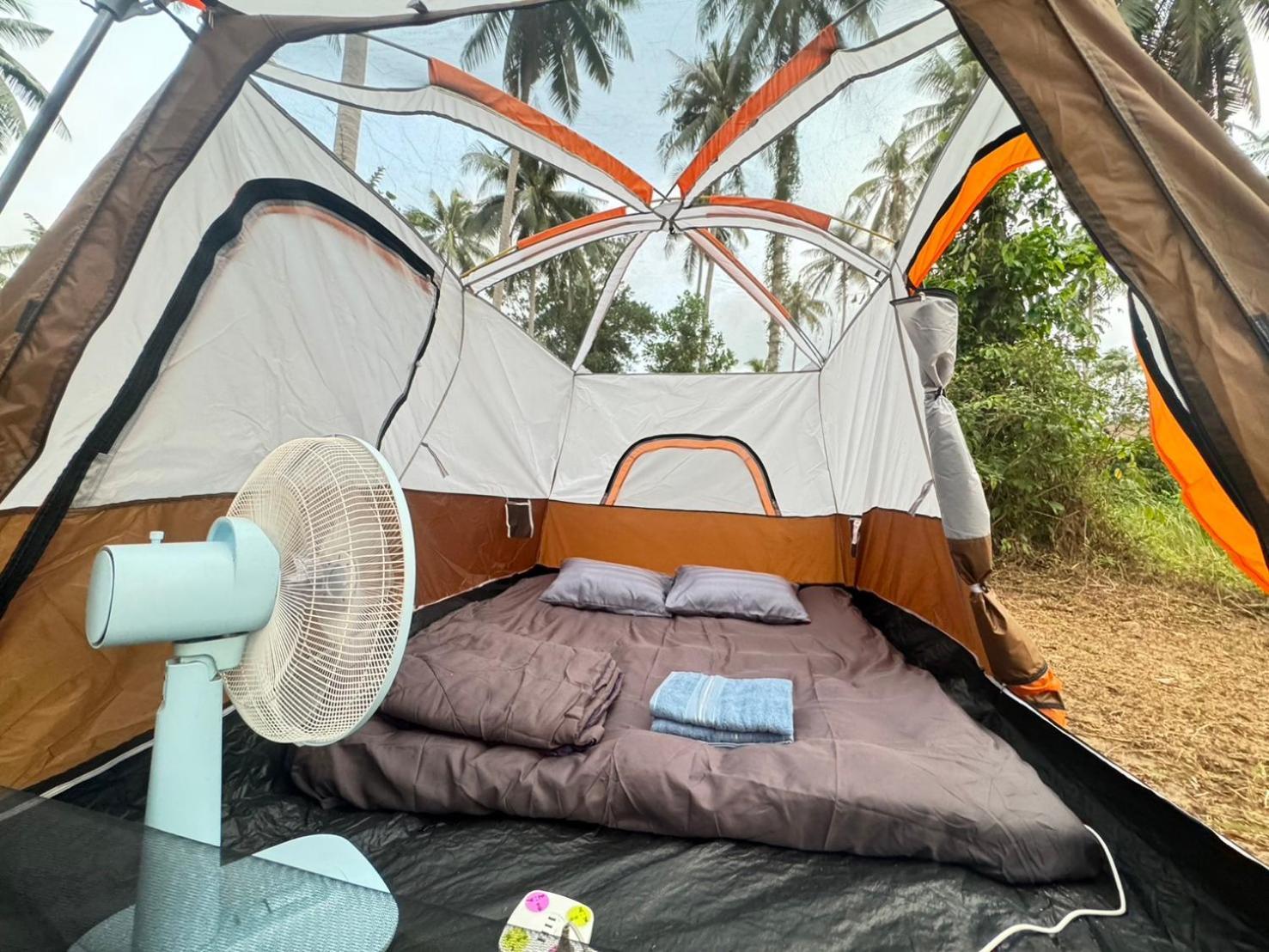 Tent Room At Tapao Beach Ko Kut Buitenkant foto