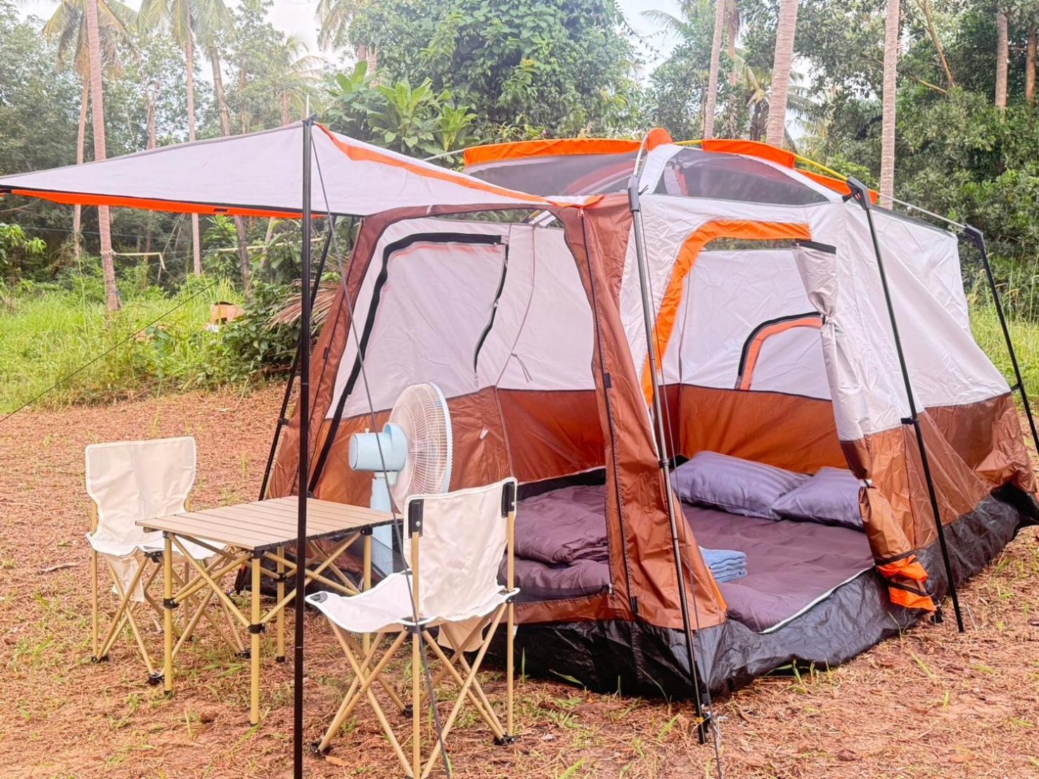 Tent Room At Tapao Beach Ko Kut Buitenkant foto