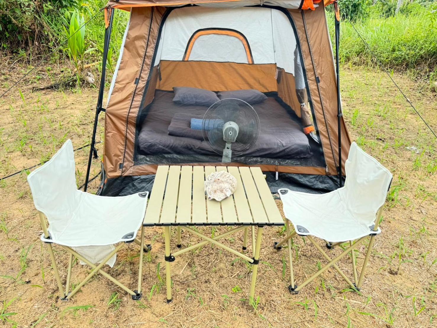 Tent Room At Tapao Beach Ko Kut Buitenkant foto