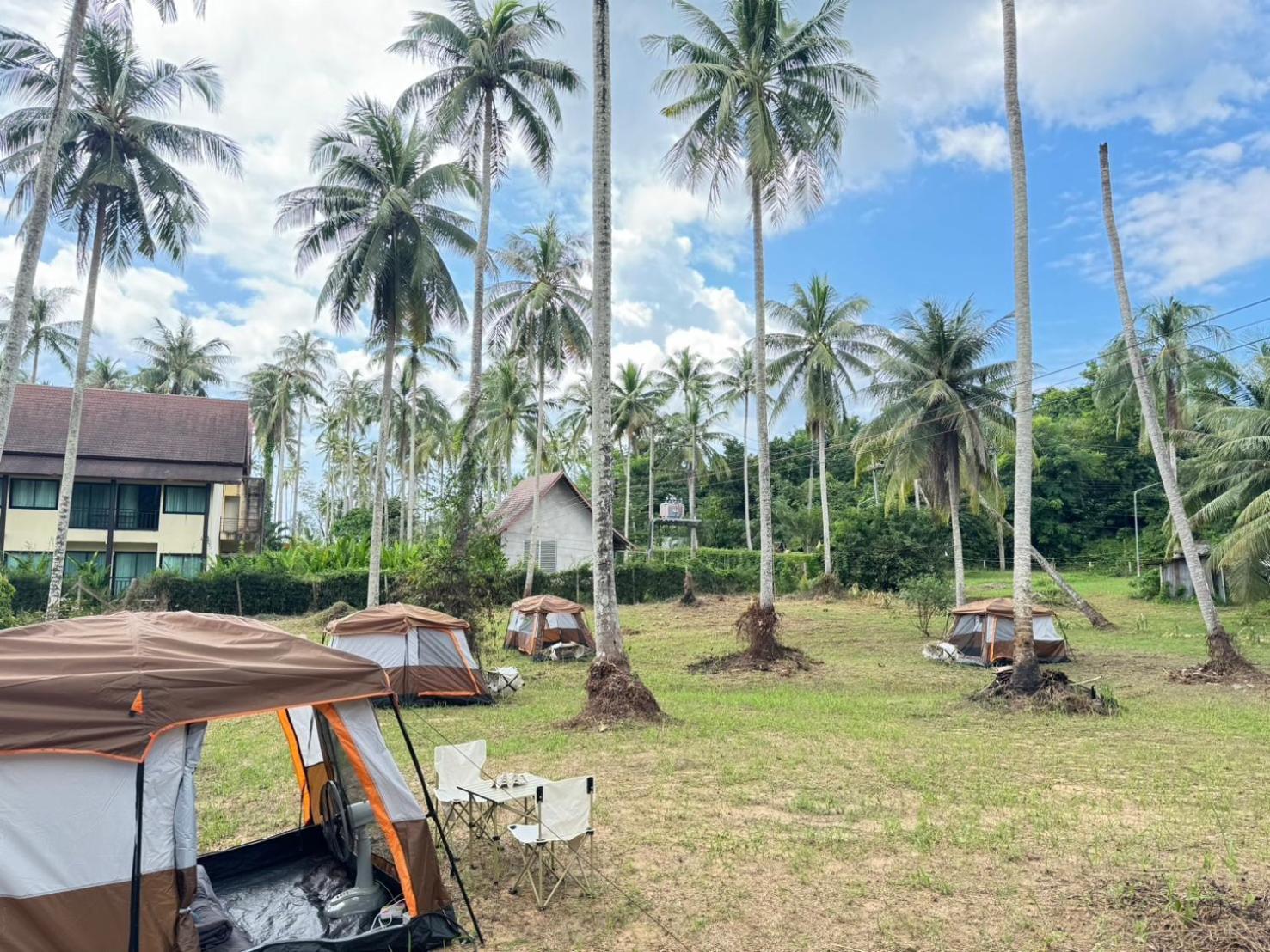 Tent Room At Tapao Beach Ko Kut Buitenkant foto